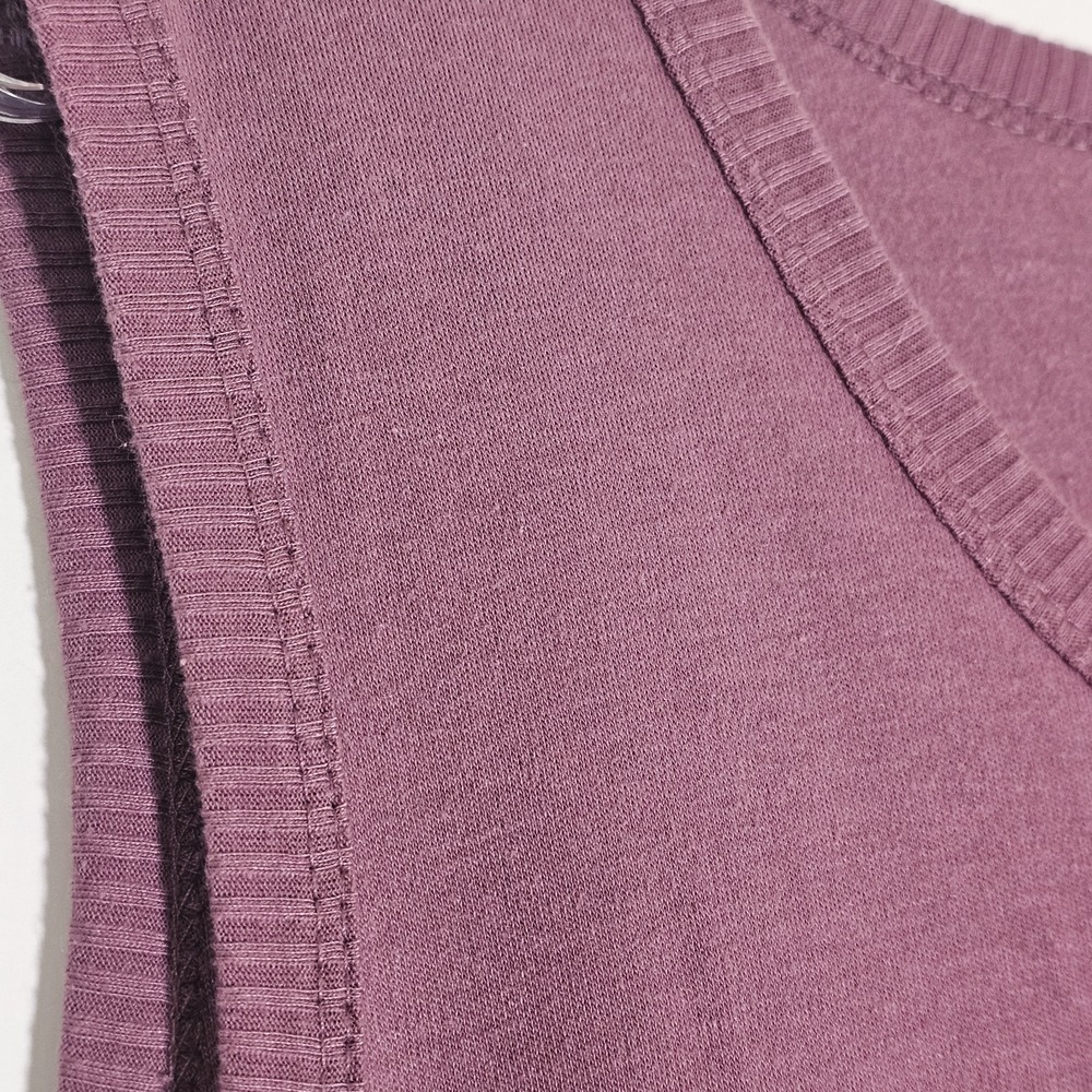 Only Necessities Maxi Dress Womens 1X Mauve Dusty Stretch Knit Modest Layering - Picture 4 of 10